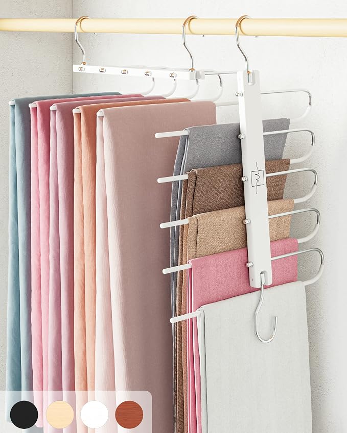 MORALVE Pants Hangers Space Saving by MORALVE