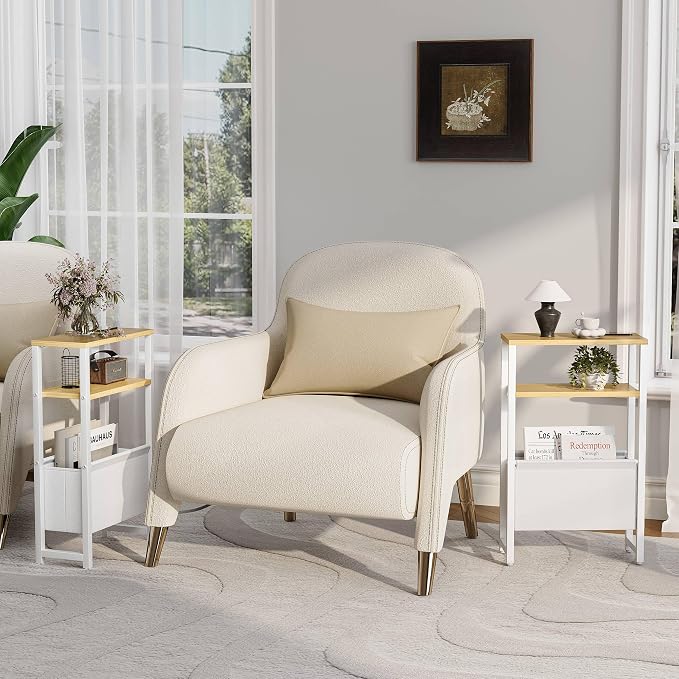 Narrow Side Table, Slim End Table - Image 7