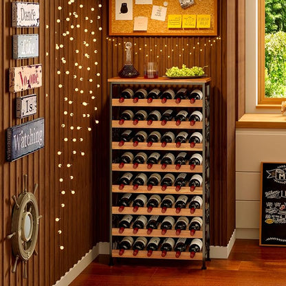 Sonyabecca 48 Bottle Wine Rack Freestanding Floor - Image 6