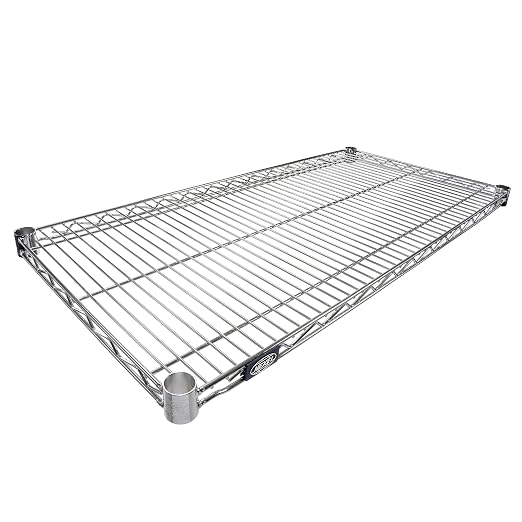 Nexel Wire Shelf, Chrome Finish by Nexel