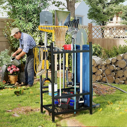Garden Tool Organizer, Garden Yard Tool Rack - Image 7