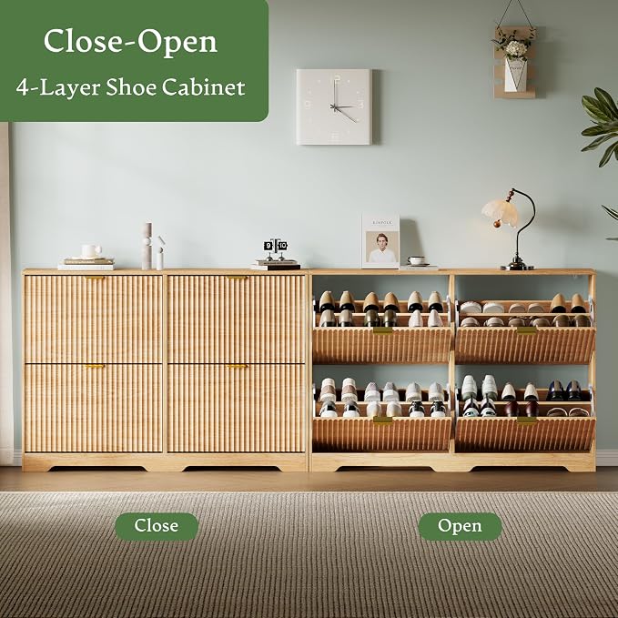 Xixini Shoe Storage Cabinet for Entryway - Image 7