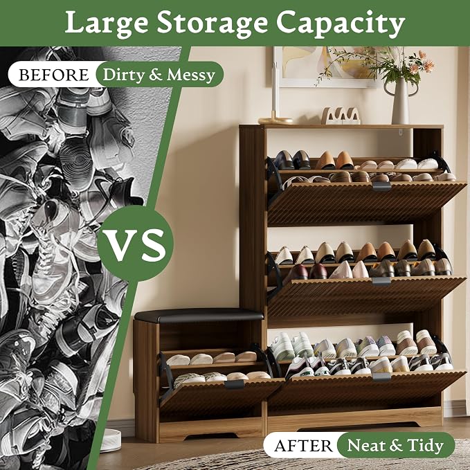Xixini Shoe Storage Cabinet for Entryway - Image 6