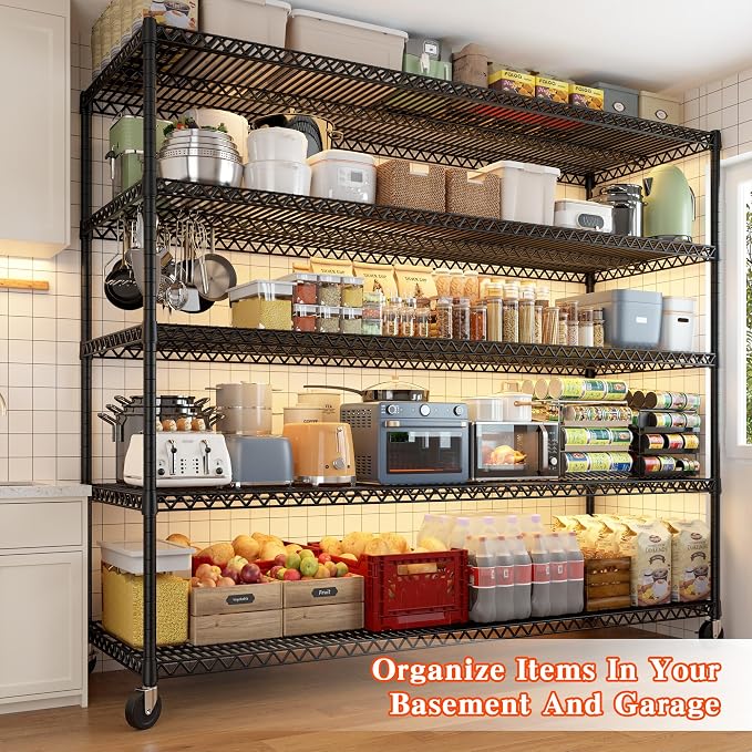 3200LBS Storage Shelves Wire Shelving - Image 4