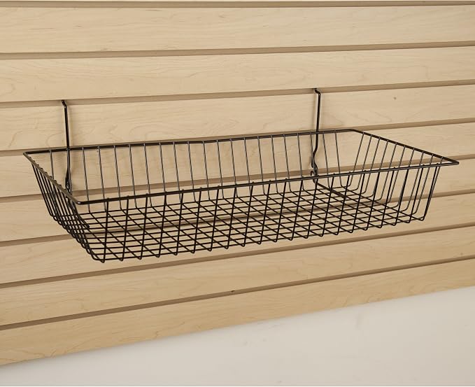 Only Garment Racks #5624B Black Wire Baskets - Image 2