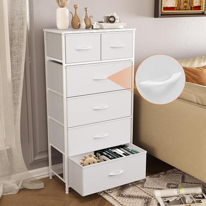 Tall Dresser for Bedroom, Fabric Storage Tower - Image 5