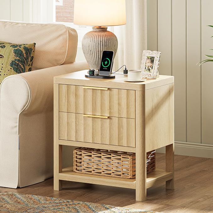 Huuger 27.6 Inch Tall Night Stand - Image 7