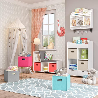 RiverRidge Kids Book Nook Wall Book Rack Shelf - Image 4