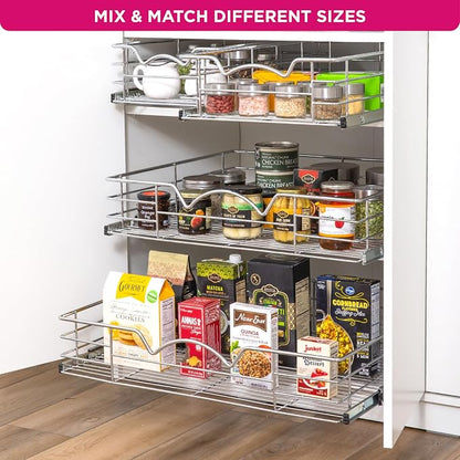 HOLDN’ STORAGE Heavy-Duty Premium Collection Pull Out Cabinet Organizer - Image 9