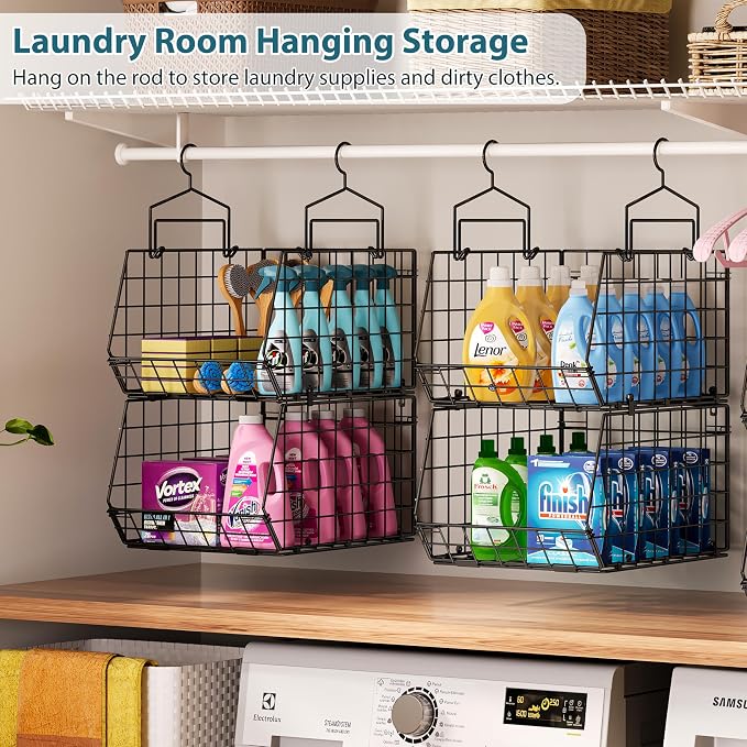 6-Tier Extended Depth Hanging Closet Organizers and Storage - Image 9