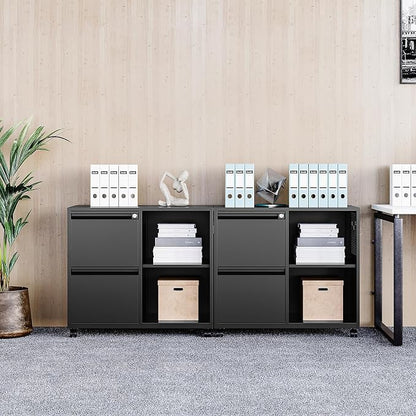 SISESOL 2 Drawer File Cabinet - Image 7