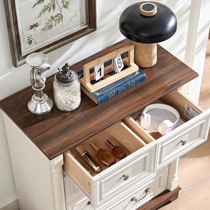 Farmhouse 5 Drawer Dresser - Image 7