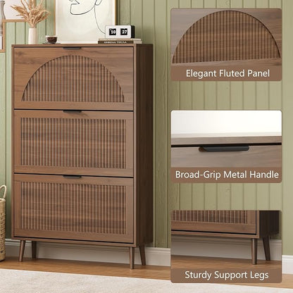 BORNOON Shoe Cabinet for Entryway - Image 5