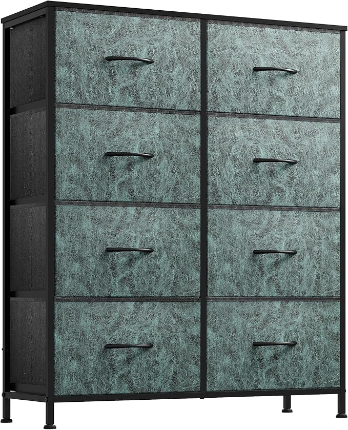 WLIVE Fabric Dresser for Bedroom, Tall Dresser by WLIVE