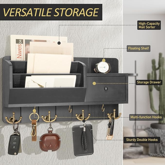 Rebee Vision Key Holder Wall Mount - Image 4