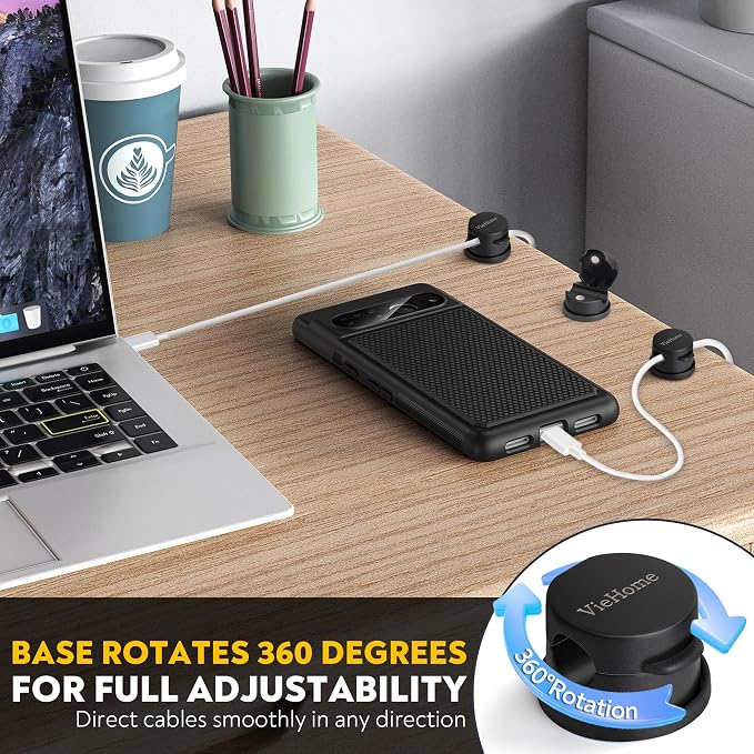 8 Pack Magnetic Cable Management Clips - Image 7