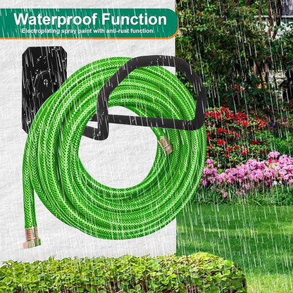 PeoMev 2pcs Heavy Duty Hose Hanger Wall Mount Water Hose Holders - Image 2