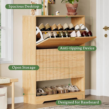 Xixini Shoe Storage Cabinet for Entryway - Image 4