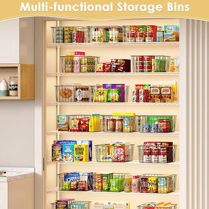 X-cosrack Metal Wire Baskets for Pantry Organization and Storage Freezer - Image 5