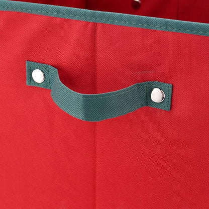 Elf Stor Christmas Box with Adjustable Dividers and Lid Ornaments Storage - Image 8