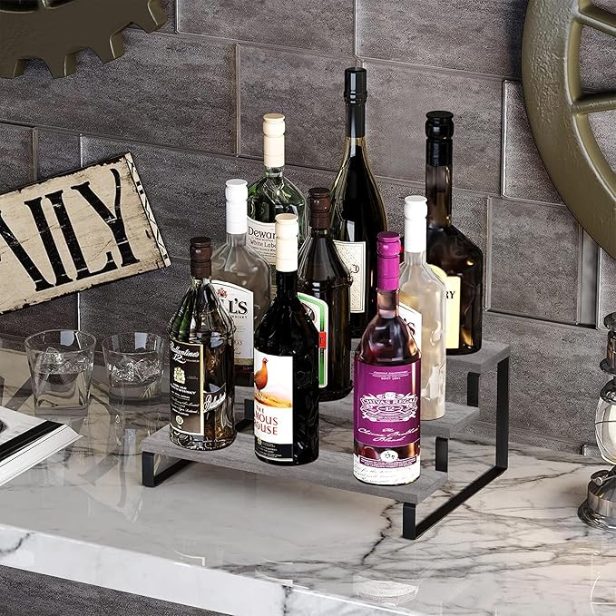 YINMIT Wooden Display Riser Stand, Tiered Perfume and Cologne Organizer Stand - Image 6