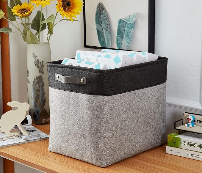 DECOMOMO Extra Large Storage Baskets, 54.5L Fabric Storage Bins - Image 7