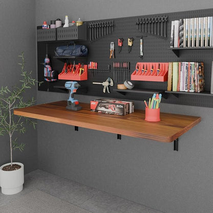 IAE Floating Wall Mounted Folding Table Desk - Image 5