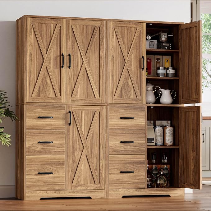 IRONCK Pantry Cabinet, Storage Cabinet - Image 3