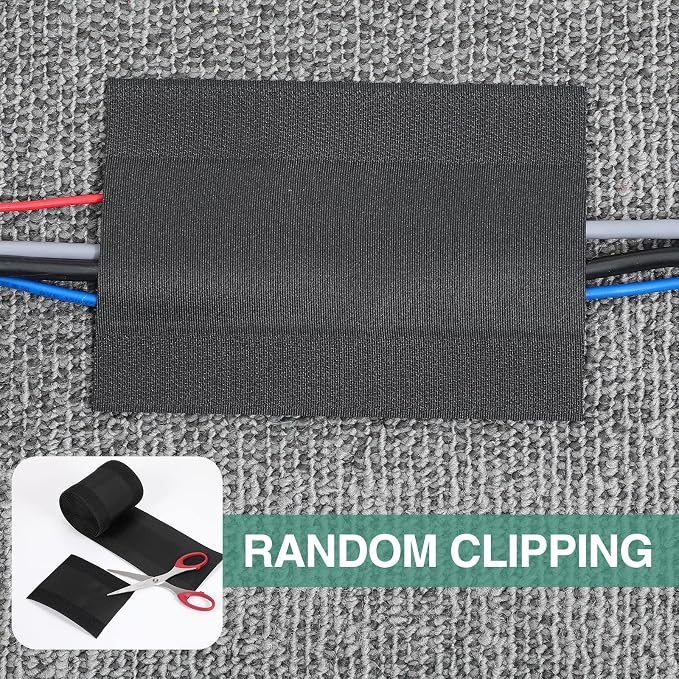 WILLBOND Carpet Cord Cover Cable Protector Floor Cover Cable Protector - Image 6