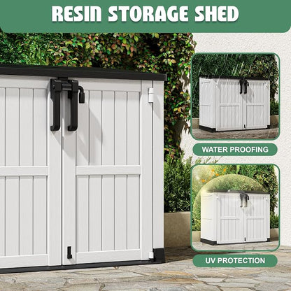 LHBcraft Outdoor Storage Cabinet 36 Cu Ft - Image 4