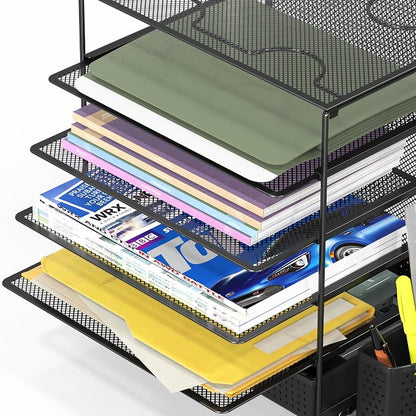 Simple Houseware 5-Tier Document File Tray - Image 7