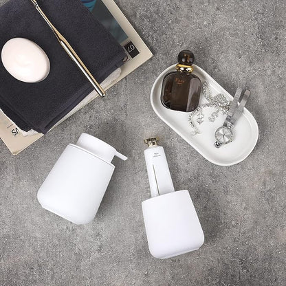 BosilunLife White Bathroom Accessory Set - Image 5