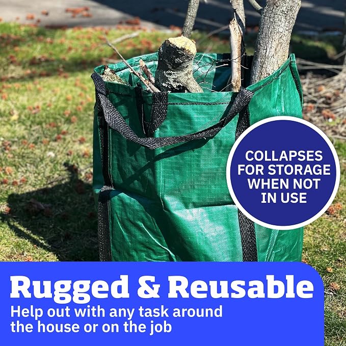 DURASACK Heavy Duty Home and Yard Bags, 3 Pack - Image 4