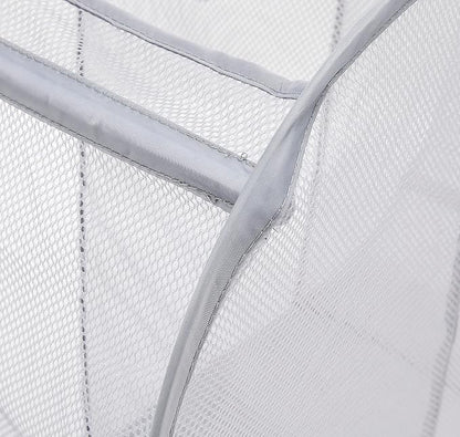 Whitmor Pop & Fold, Paloma Gray Laundry Sorter - Image 5