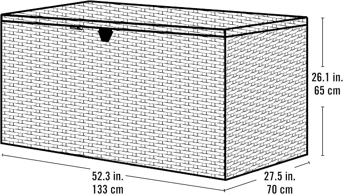 Arrow 4' x 2' x 2' Spacemaker Espresso 134 Gallon Hot-Dipped Galvanized Steel - Image 10