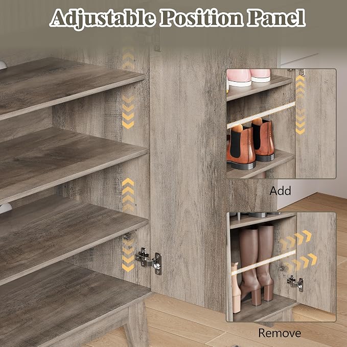 Shoe Cabinet Storage for Entryway - Image 4