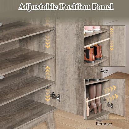 Shoe Cabinet Storage for Entryway - Image 4
