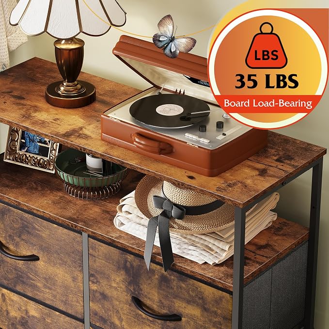 WLIVE Fabric Dresser for Bedroom - Image 6