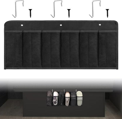 RV Shoe Pockets 6 Large Pockets Heavy Hanging Bedside Storage Organizer by RVZONE