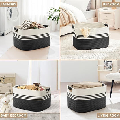 86L Extra Large Laundry Basket - Image 4