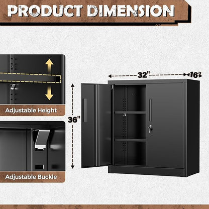 INTERGREAT Steel Storage Cabinet - Image 3