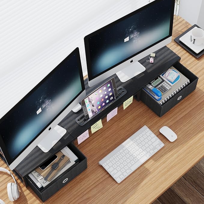 39 Inch Dual Monitor Stand Riser - Image 4