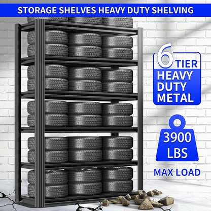 Metal Storage Shelving Heavy Duty, Shelves Unit - Image 3