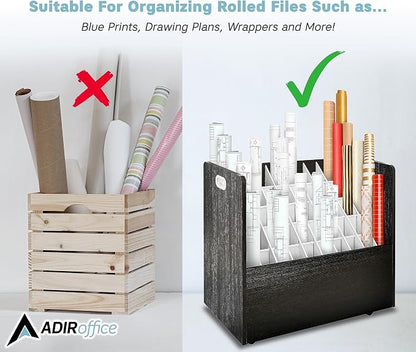 Adir Blue Print Storage Organizer - Image 7