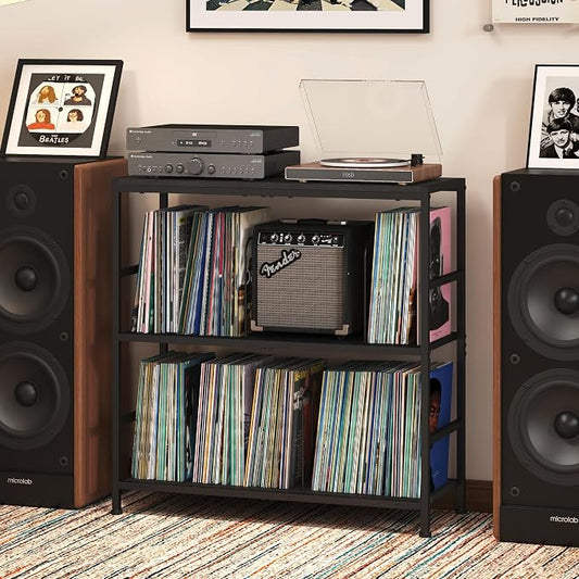 Sonyabecca 3-Tier Record Player Stand by Sonyabecca