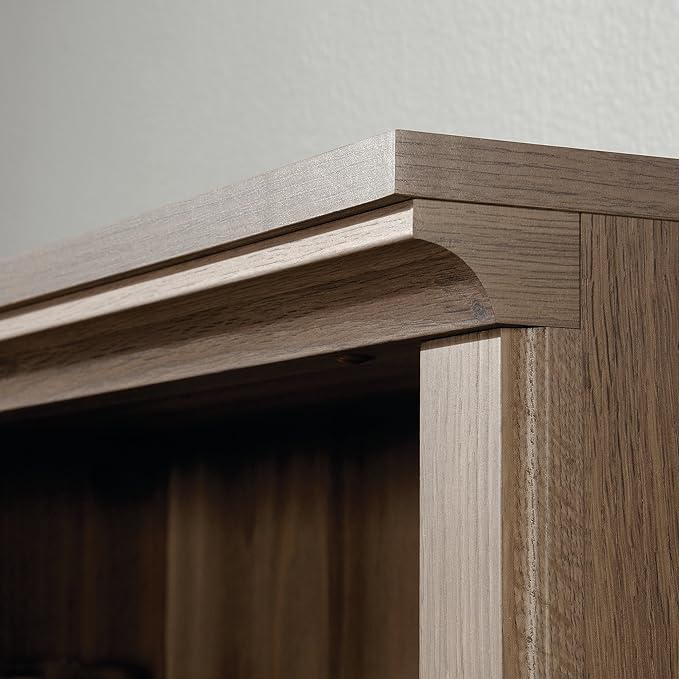 Sauder 5 Tier Book Shelf Wooden Bookcase Multipurpose Bookshelf - Image 5