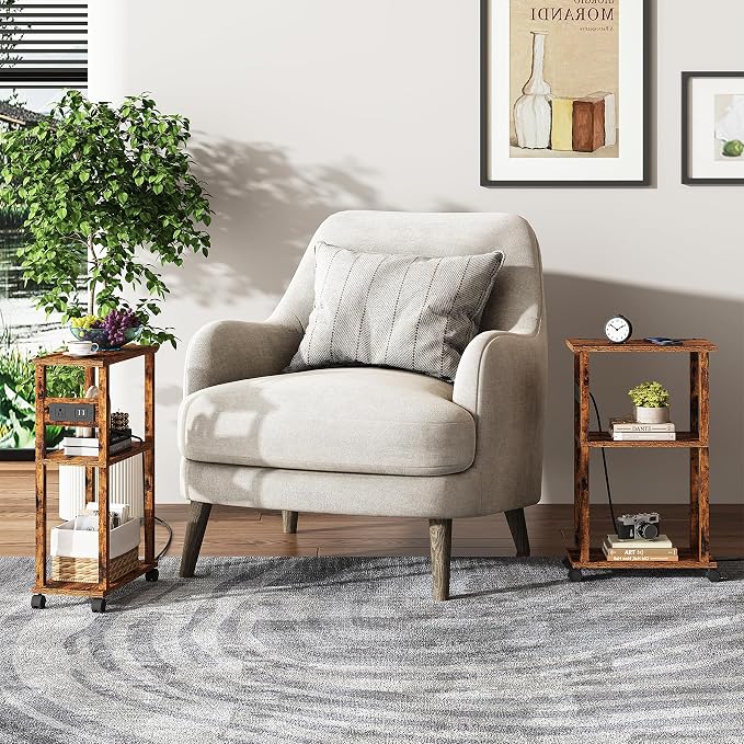 TUTOTAK Small Narrow Side Table - Image 6