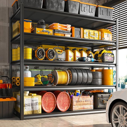 REIBII Garage Shelving 48.2" W Storage Shelves 3000LBS Heavy Duty Shelving - Image 6