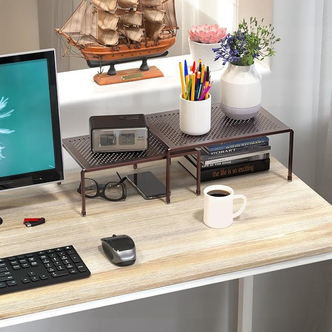 Deco Brothers Expandable Cabinet Shelf Organizer - Image 2