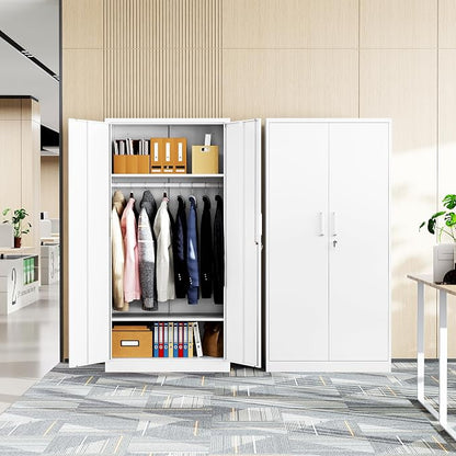 Letaya Metal Wardrobe Cabinets - Image 8